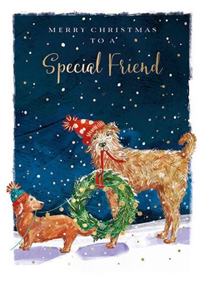 Christmas Card - Special Friend - Festive Friends