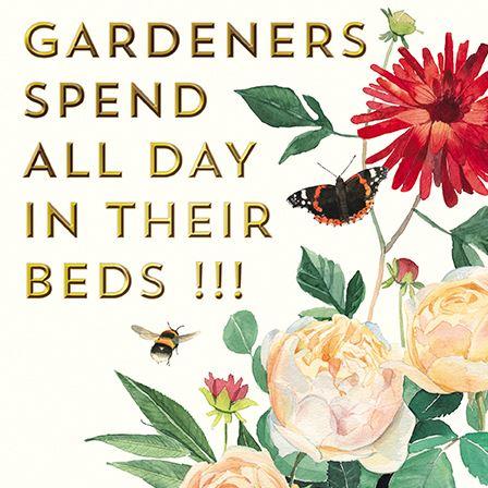 Birthday Card - Spend All Day In Their Beds