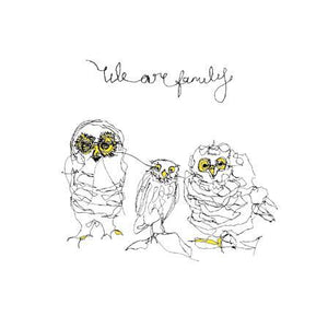 Birthday Card - We Are Family
