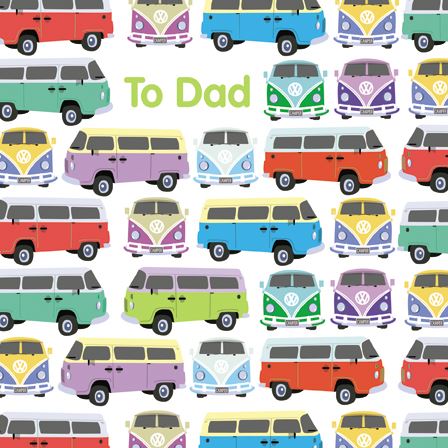 Father's Day Card - Camper Vans