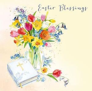 Easter Card - Easter Prayer From The Great British Card Company, Easter Cards in France, Cartes de Paques en France, English Cards in France