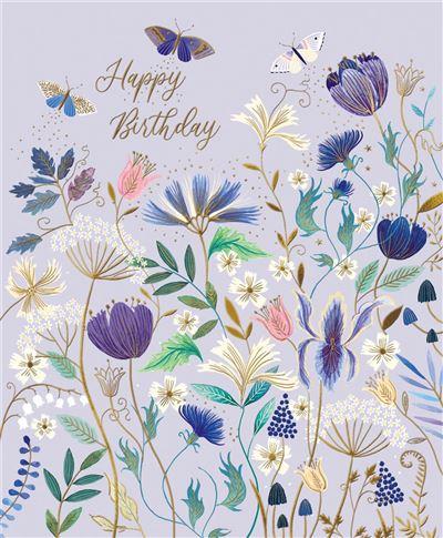 Birthday Card - Magical Wildflowers