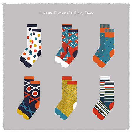 Father's Day Card - Socks