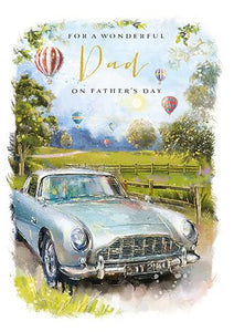 The Great British Card Company Father's Day Card - A Ride In The Country