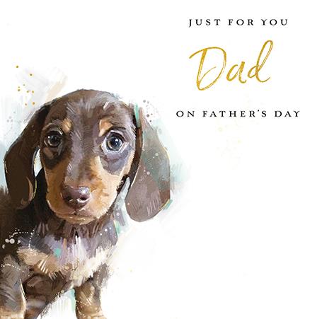 Father's Day Card - A Paw-Fect Day from The Great British Card Company, Father's day cards in France, Cartes de voeux Fete des Peres, English cards in France