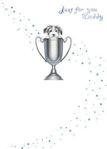 Father's Day Card - Daddy - Trophy