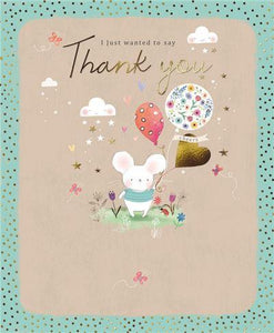 Thank You Card - Thanks Mousekins