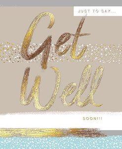 Get Well Soon Card - Get Well Soon!!!