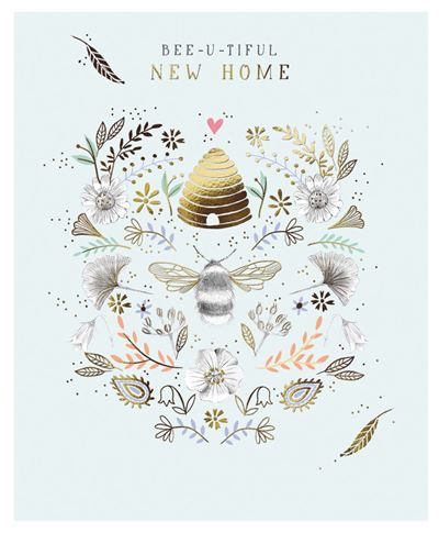 New Home Card - Bee-U-Tiful New Home