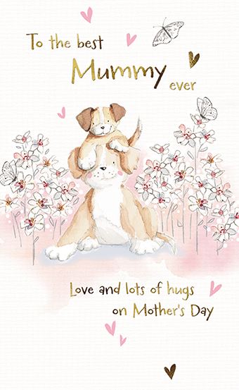 Mother's Day Card - Mummy - Cute from The Great British Card Company,  Mother's day cards in France, Cartes de voeux Fete des Meres, English cards in France