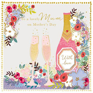 The Great British Card Company Mother's Day Card - Lovely Mum