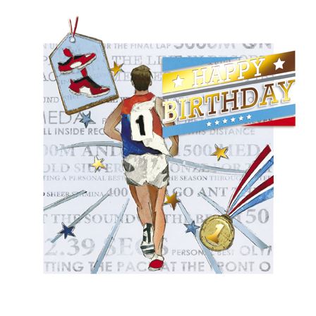 Birthday Card - Runner