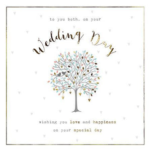 Wedding Card - Love & Happiness
