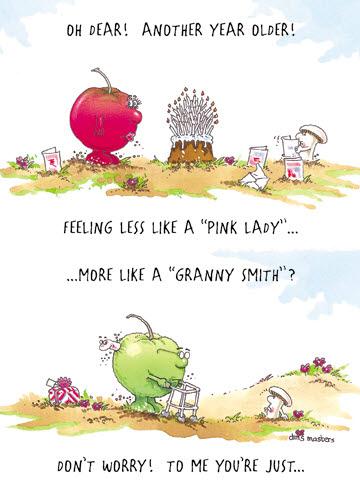 Humour Card - Granny Smith