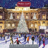 Christmas Cards - 10 Christmas Cards in Wallet Pack - Somerset House / Christmas Shopping