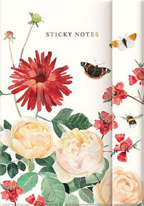 A Year In The Garden Sticky Note Set - Bees & Butterflies