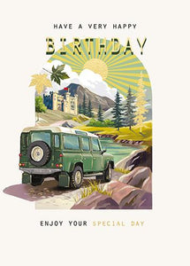 Birthday Card - Time To Explore