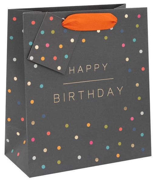Gift Bag - Medium - Happy Birthday Spots