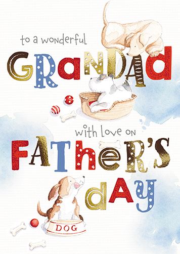 Father's Day Card - Grandad - Wonderful Grandad