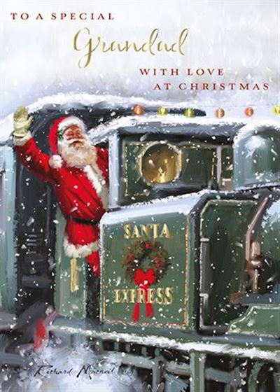 Christmas Card - Grandad - Santa Express