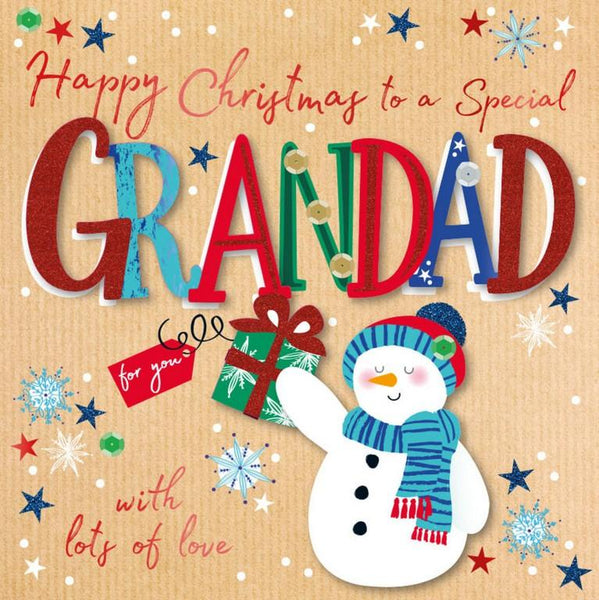 Christmas Card - Grandad - For You