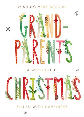 Christmas Card - Grandparents