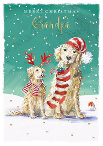 Christmas Card - Grandpa - Special Helpers