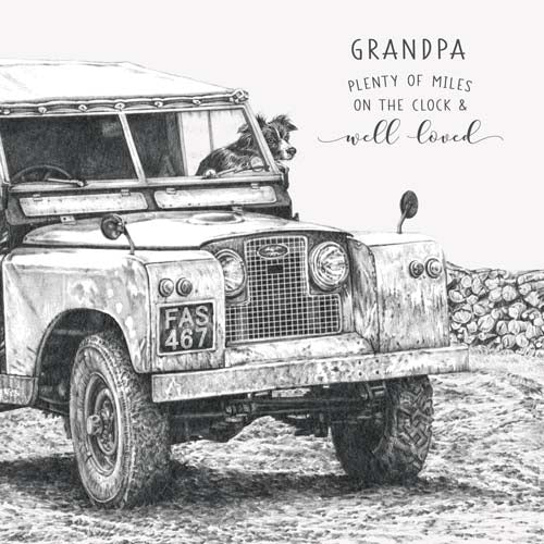 Grandpa Birthday - Land Rover