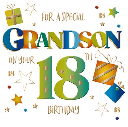 Grandson 18th Birthday - Grandson 18th