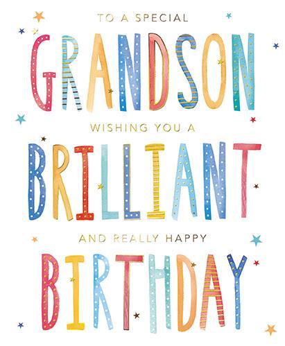 Grandson Birthday - A Special Grandson
