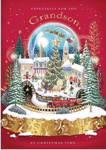 Christmas Card - Grandson - Magical Christmas