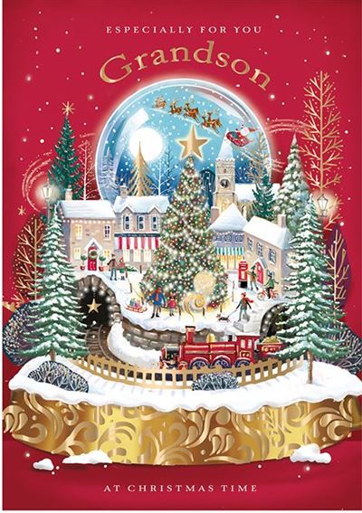 Christmas Card - Grandson - Magical Christmas