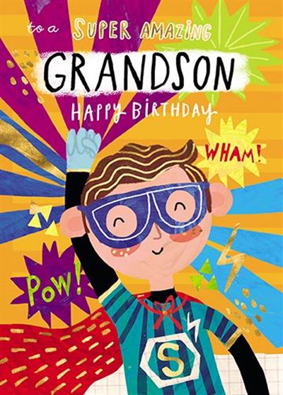 Grandson Birthday - Superhero