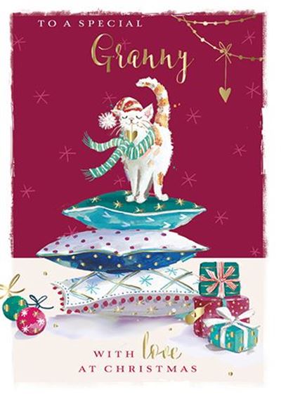 Christmas Card - Granny - A Cosy Christmas