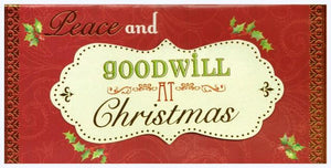 Christmas Card - Gift Wallet - Script