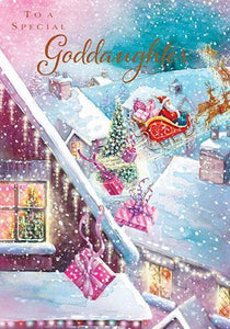 Christmas Card - Goddaughter - Special Delivery