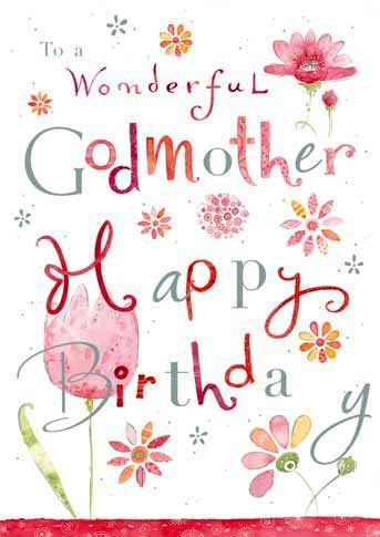 Godmother Birthday - Wonderful Godmother