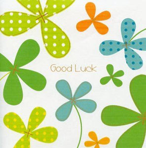 Good Luck Card - Good Luck Clover