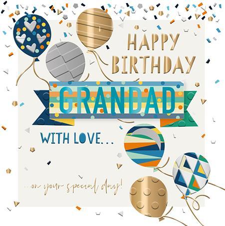 Grandad Birthday - Balloons