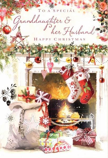 Christmas Card - Granddaughter and Husband - All Ready For Christmas