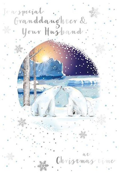 Christmas Card - Granddaughter and Husband - A Christmas Wish