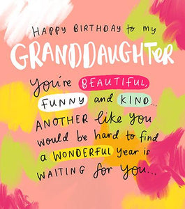 Granddaughter Birthday - Beautiful Funny