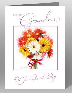 Grandma Birthday - Gerberas