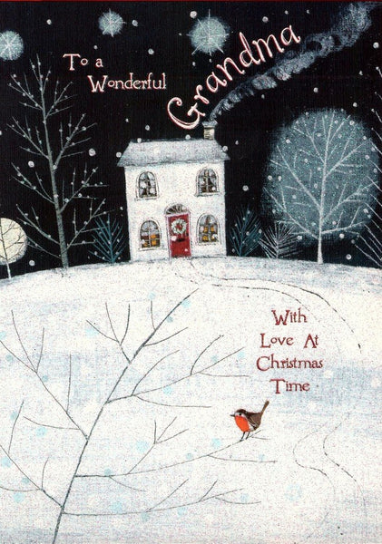 Christmas Card - Grandma - Christmas Eve Cottage