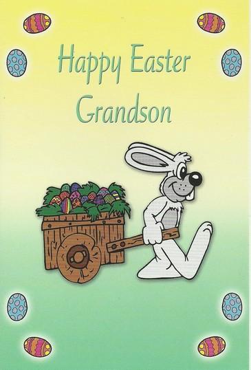 Easter Card - Grandson.