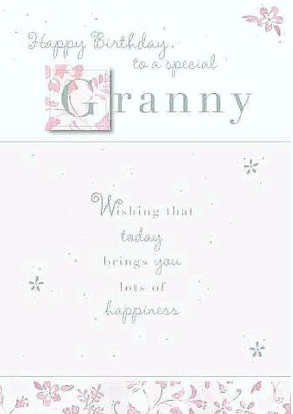 Granny Birthday - Pretty Pattern