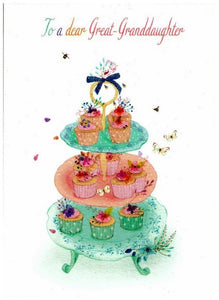 Great-Granddaughter Birthday - Cupcakes