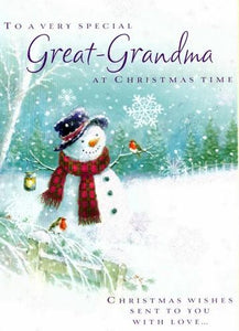 Christmas Card - Great-Grandma - Magical Christmas