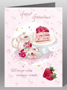 Great-Grandma Birthday - Tea & Cake