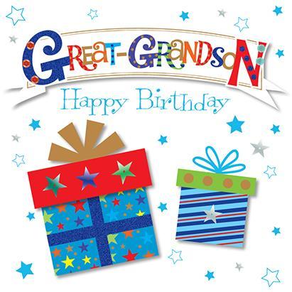Great-Grandson Birthday - Gifts